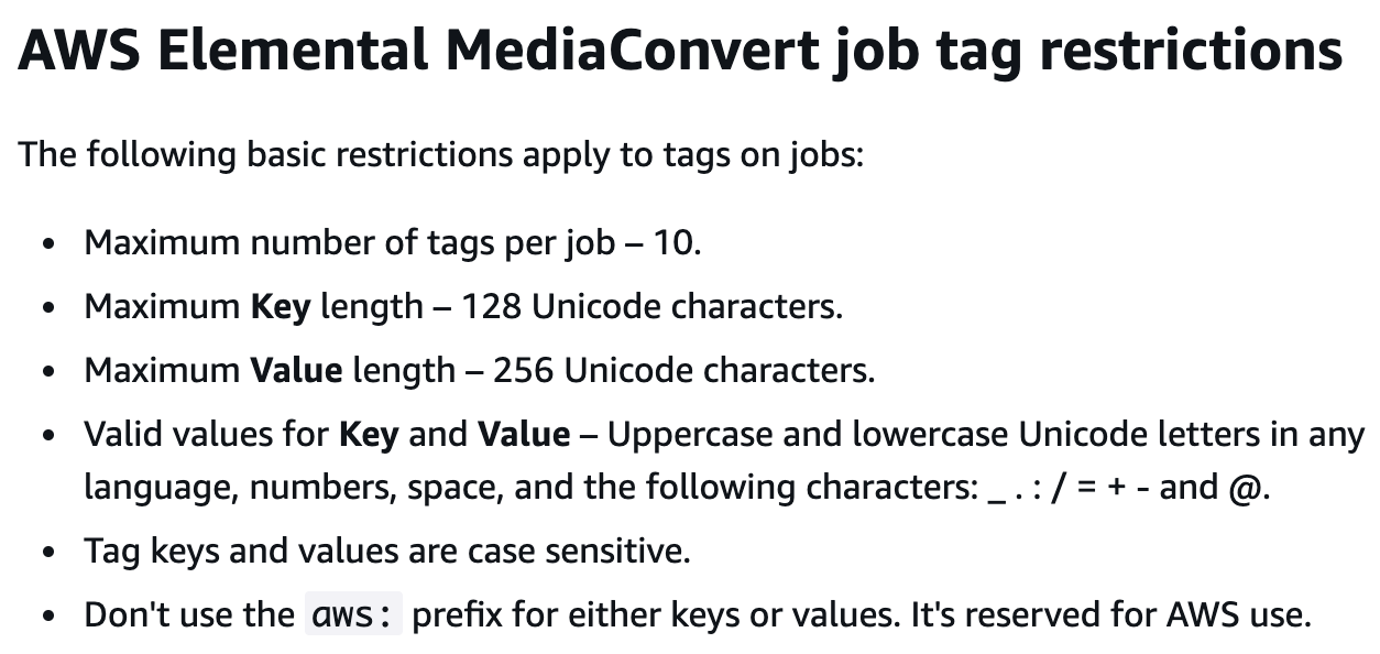 AWS MediaConvert의 userMetadata 개수 제한 - image (1)