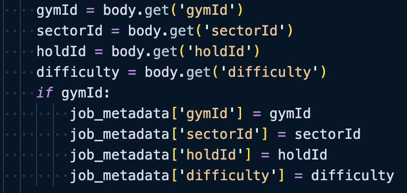 (좌) 발신자 기존 코드 (우) 발신자 변경 코드