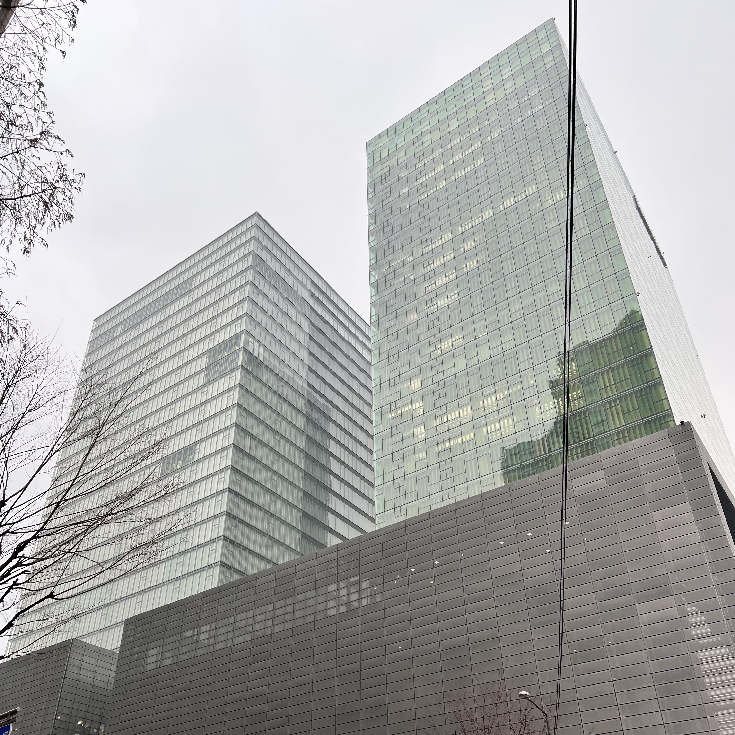 흐렸던 첫 출근날