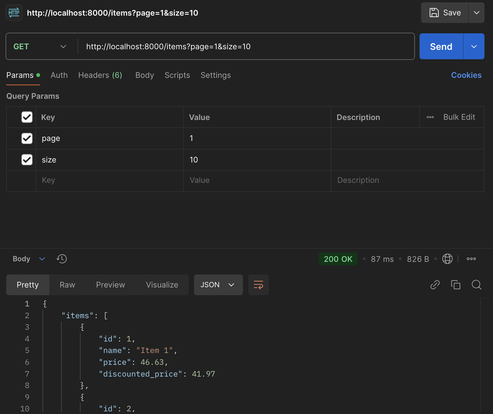 새로운 페이지네이션 함수를 사용한 API 조회 속도