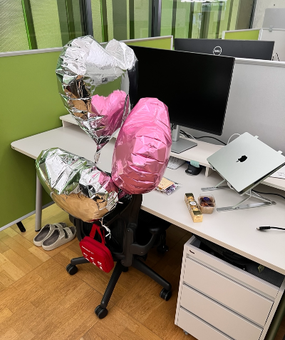 졸업 축하 풍선(???)