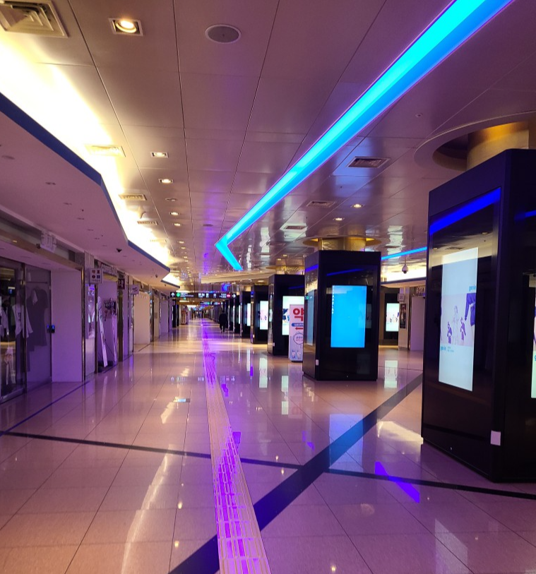 (아침 6시 강남역)